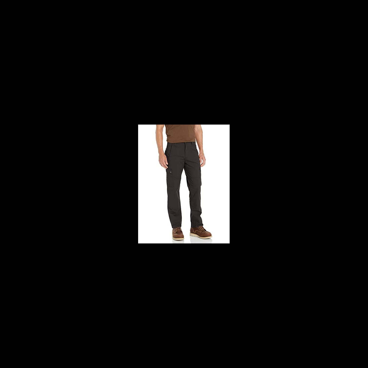 Carhartt Men's Rugged Flex® Relaxed Fit Ripstop Cargo Work Pant in Black -  Pants, Carhartt