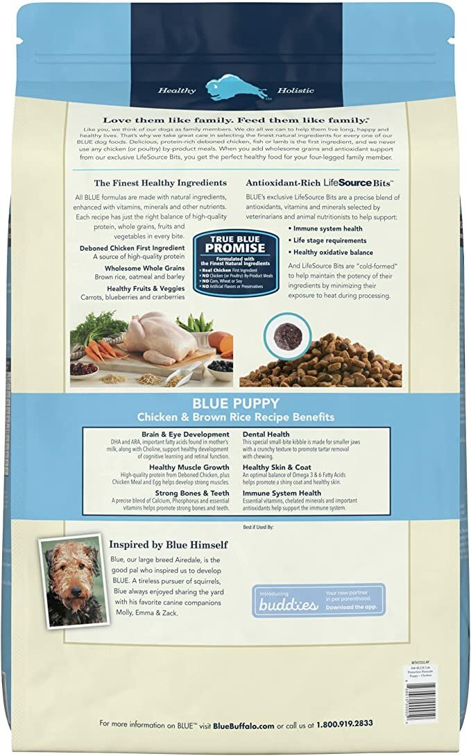 Blue buffalo dog outlet food 30 lbs