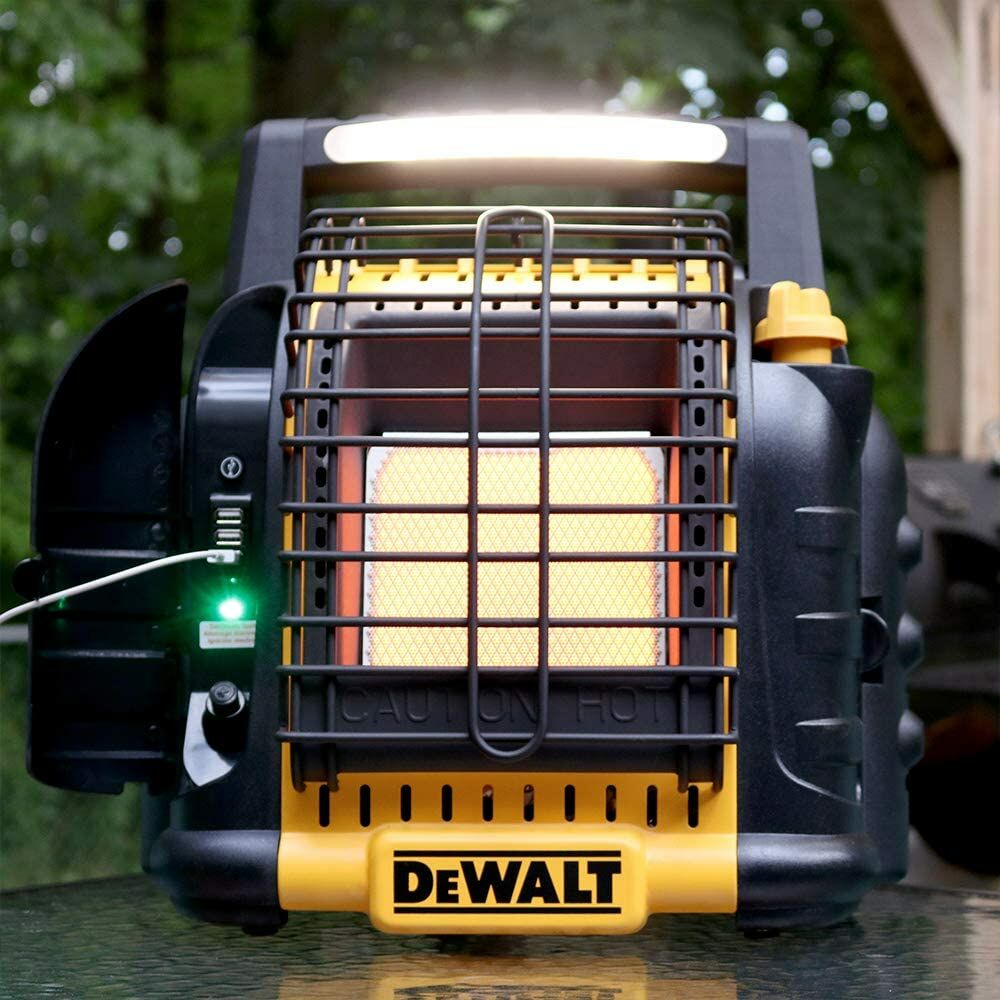 DeWALT 20V MAX 12 000 BTU Propane Radiant Heater Heating