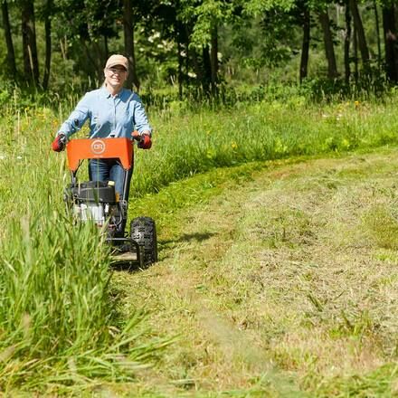 PRO 26 In 10.5 Hp Walk Behind Field Brush Gas Mower