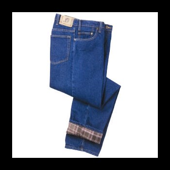 Full Blue 90304LW Men's Flannel Lined Carpenter Jean