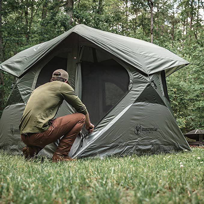Gazelle Tents™ T4 Hub Tent - Tents & Shelters | Gazelle Tents