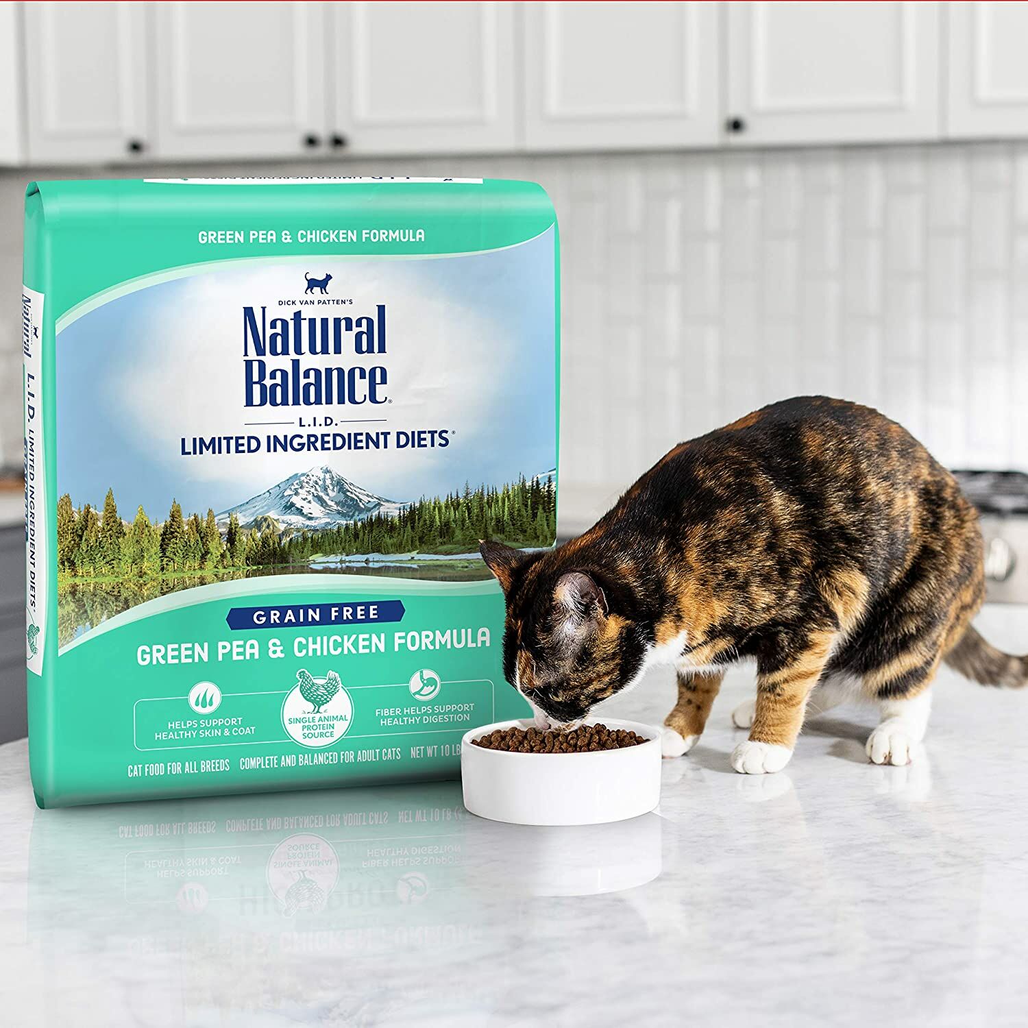 Natural balance cat food outlet green pea and chicken