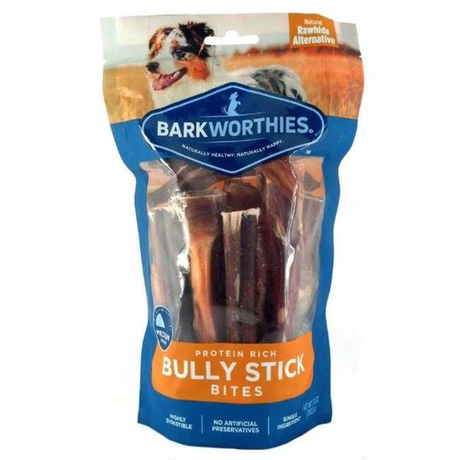 Barkworthies Beef Bully Bites Dog Chews 10 oz Treats BARKWORTHIES CoastalCountry