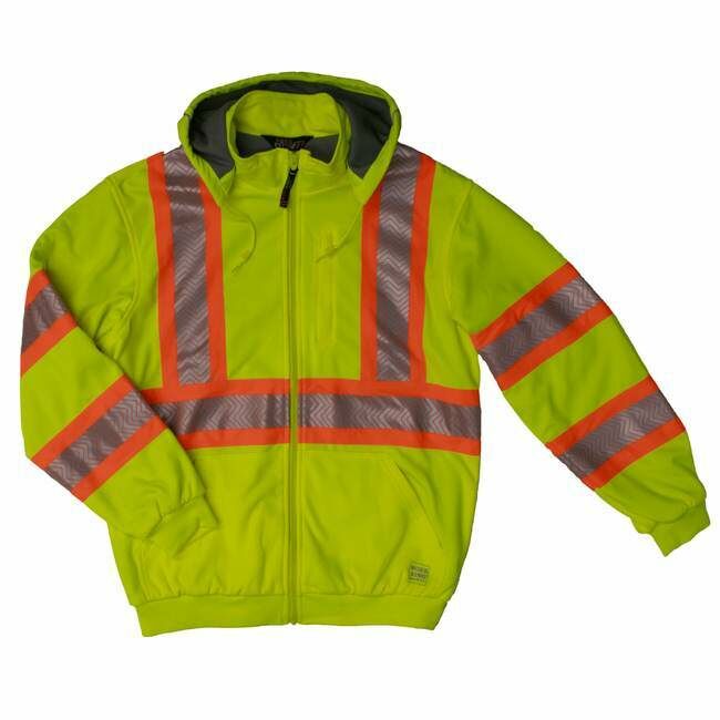 Tough Duck Men's Fleece Lined Safety Jacket