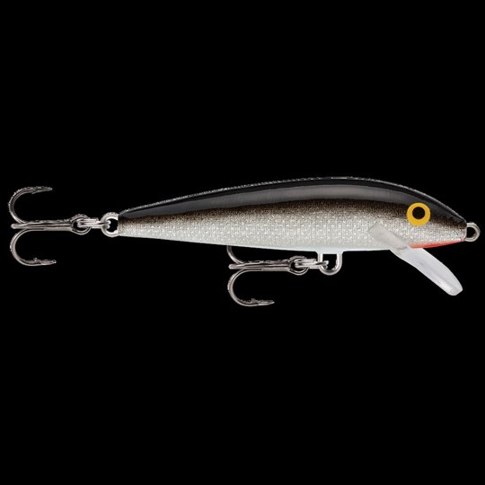 Original Floating® F05S Hard Bait Lure Wood Silver 2 Overall Length 0.0625  oz - Bait & Lures, Rapala