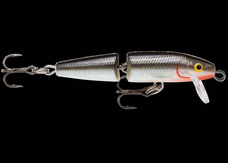 Jointed® J05S Hard Bait Lure Wood Silver 2 Overall Length 0.125 oz