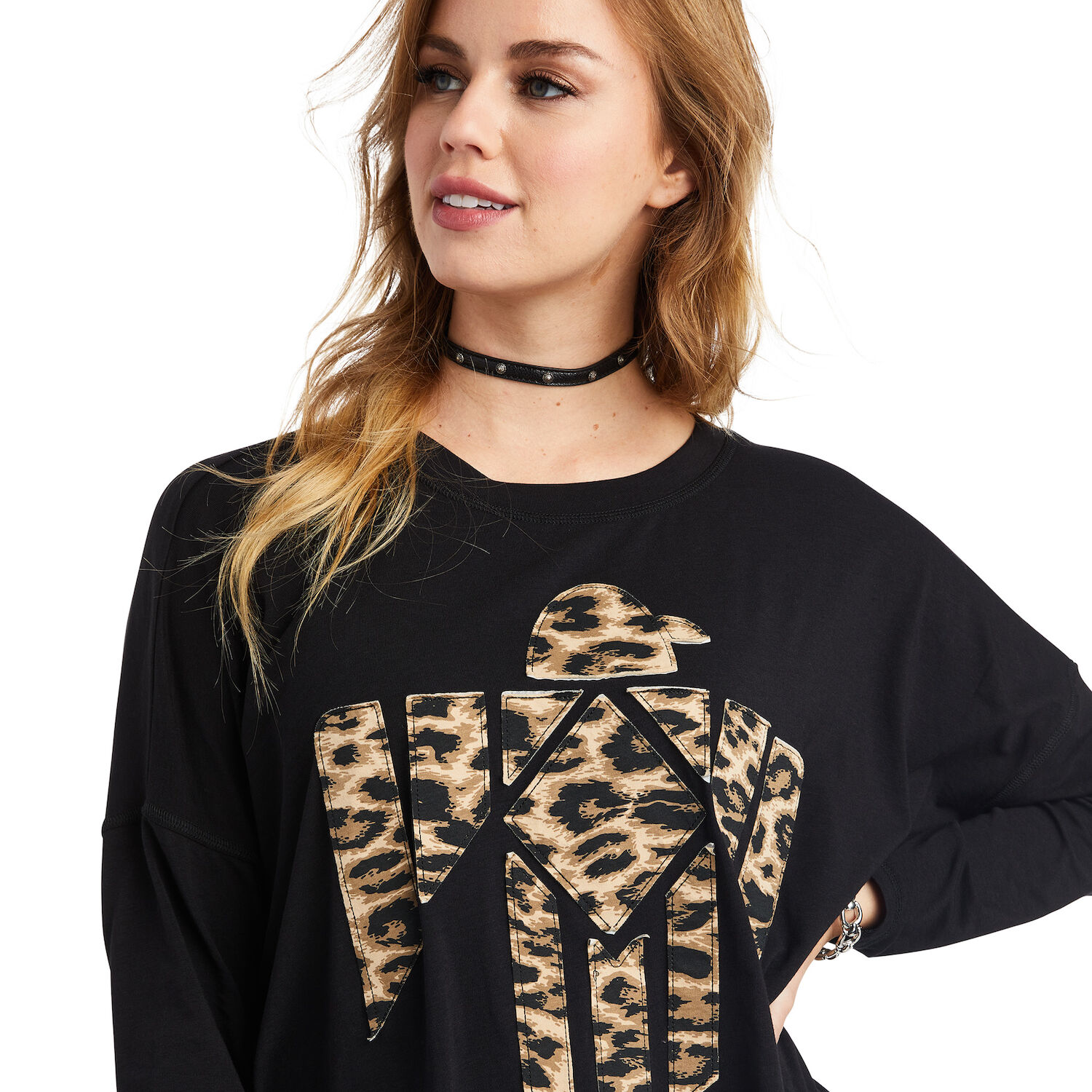 Ariat Women's Jungle Queen Top in Black