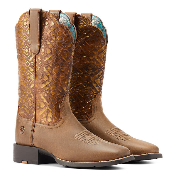 Ariat women's round up square outlet toe