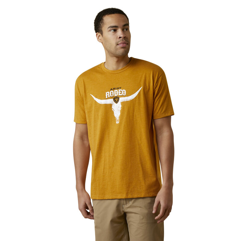 Wrangler Rodeo T-Shirt - Yellow Large, Men's