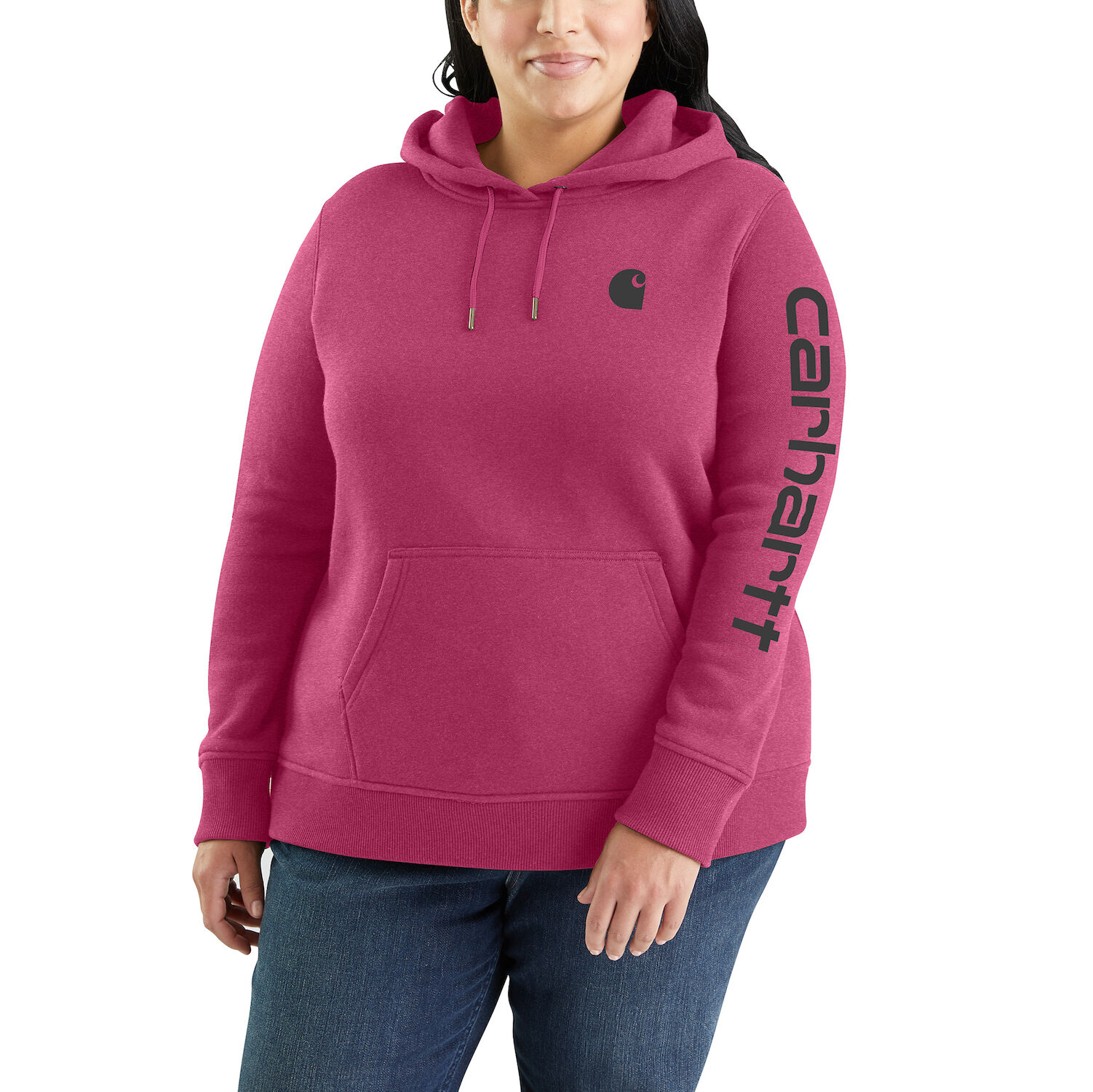 Womens pink cheap carhartt hoodie