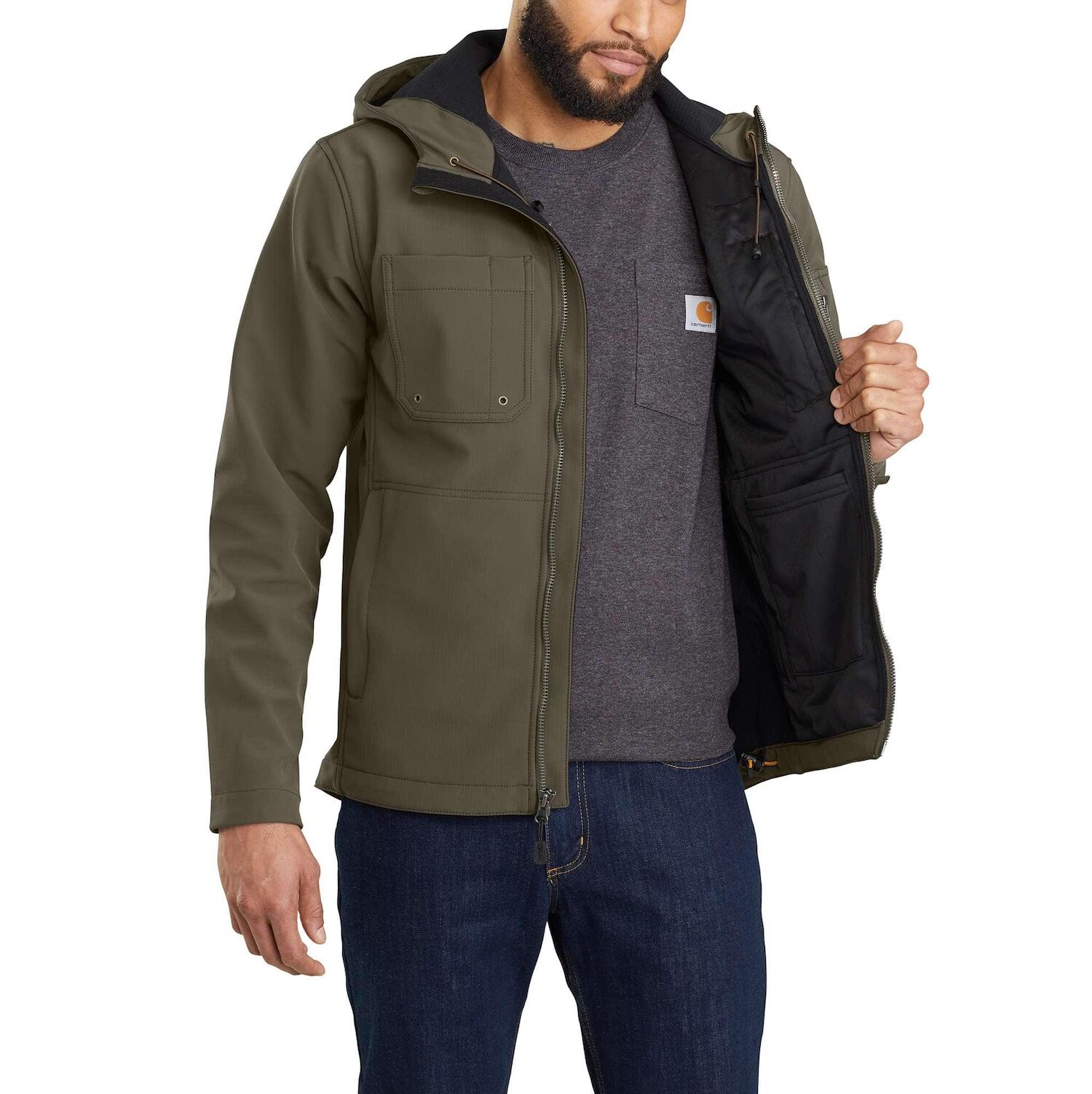 Carhartt rough 2024 cut jacket sale