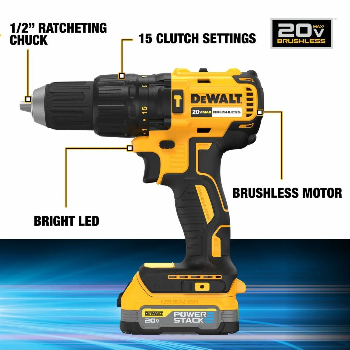 Most powerful store dewalt cordless drill