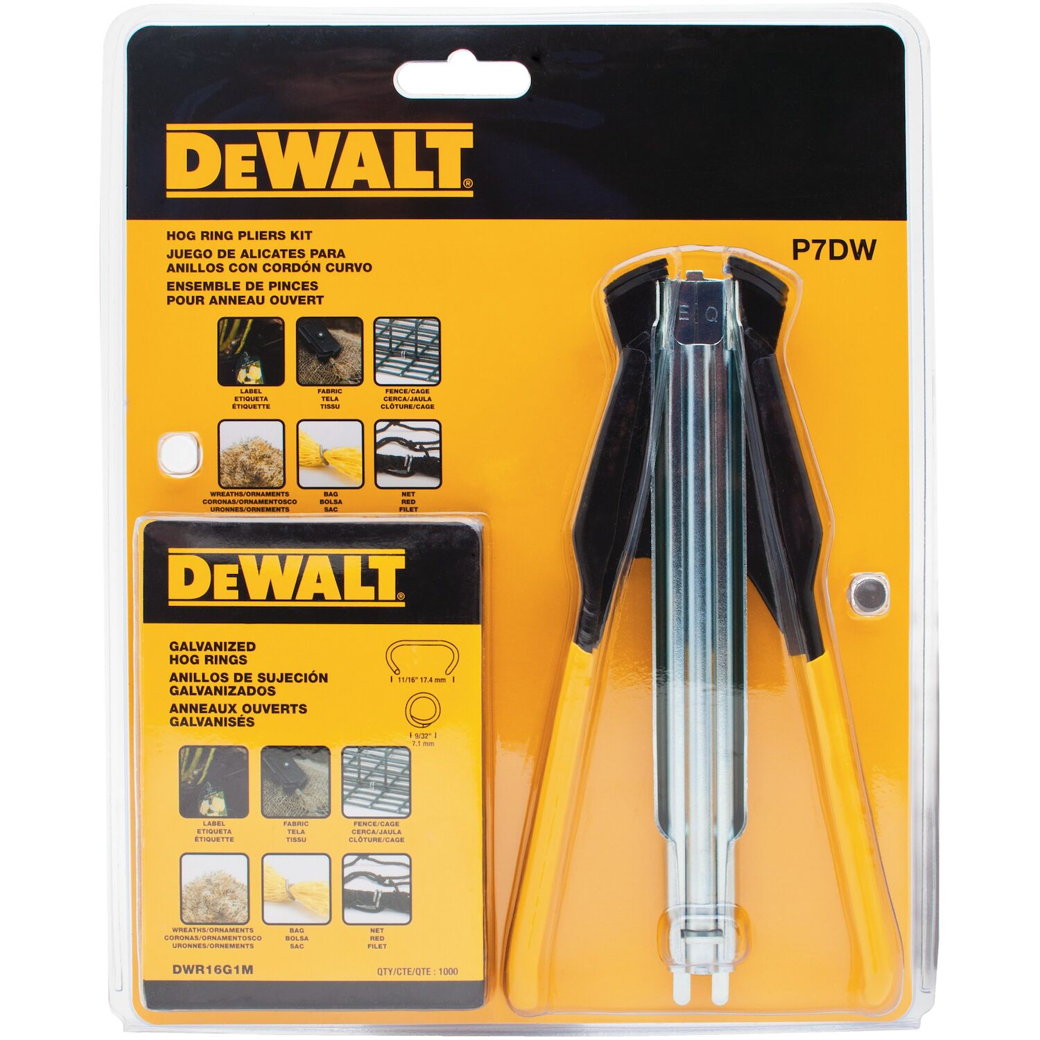 Hog Ring Pliers Kit Hand Tools DeWALT Coastal Country