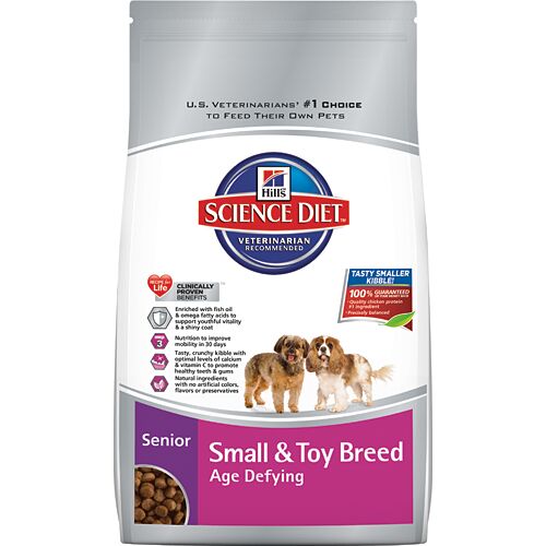 Science diet small breed clearance senior