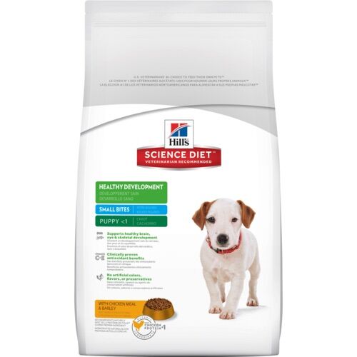 hill's science diet puppy healthy development small bites