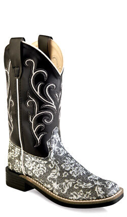146 power floral leather boot