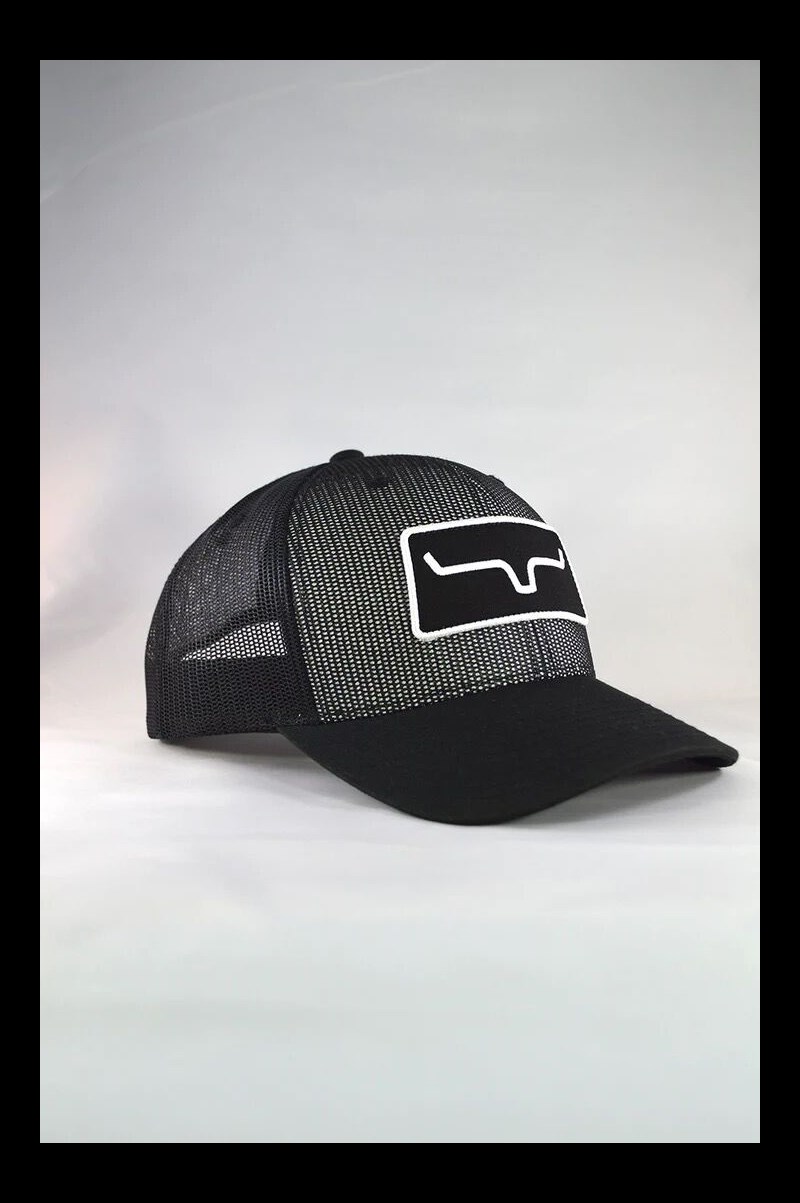 All Mesh Trucker Hat in Black - Hats, Kimes Ranch