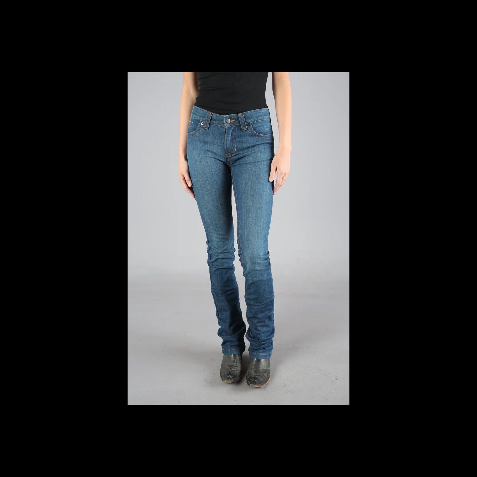 Carhartt Womens 10X34 Boot Cut Jeans Denim