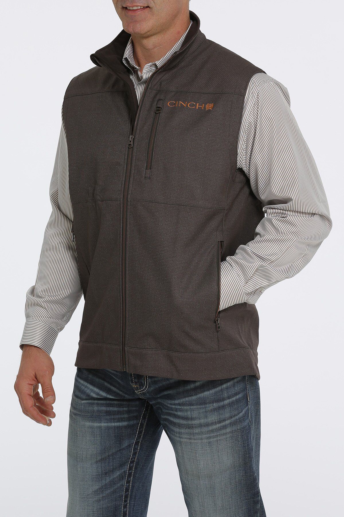 Cinch men's outlet bonded softshell vest