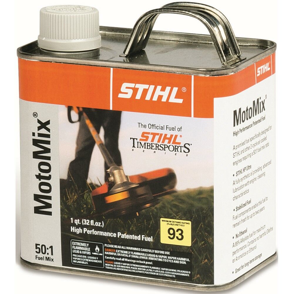 STIHL MotoMix® Patented 50:1 Fuel Mixture - Oil & Fuel