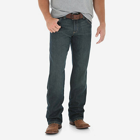 men's wrangler retro relaxed bootcut jeans