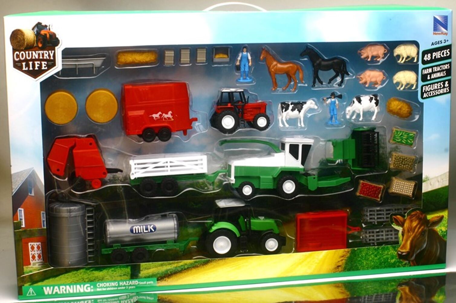 country life toy farm set