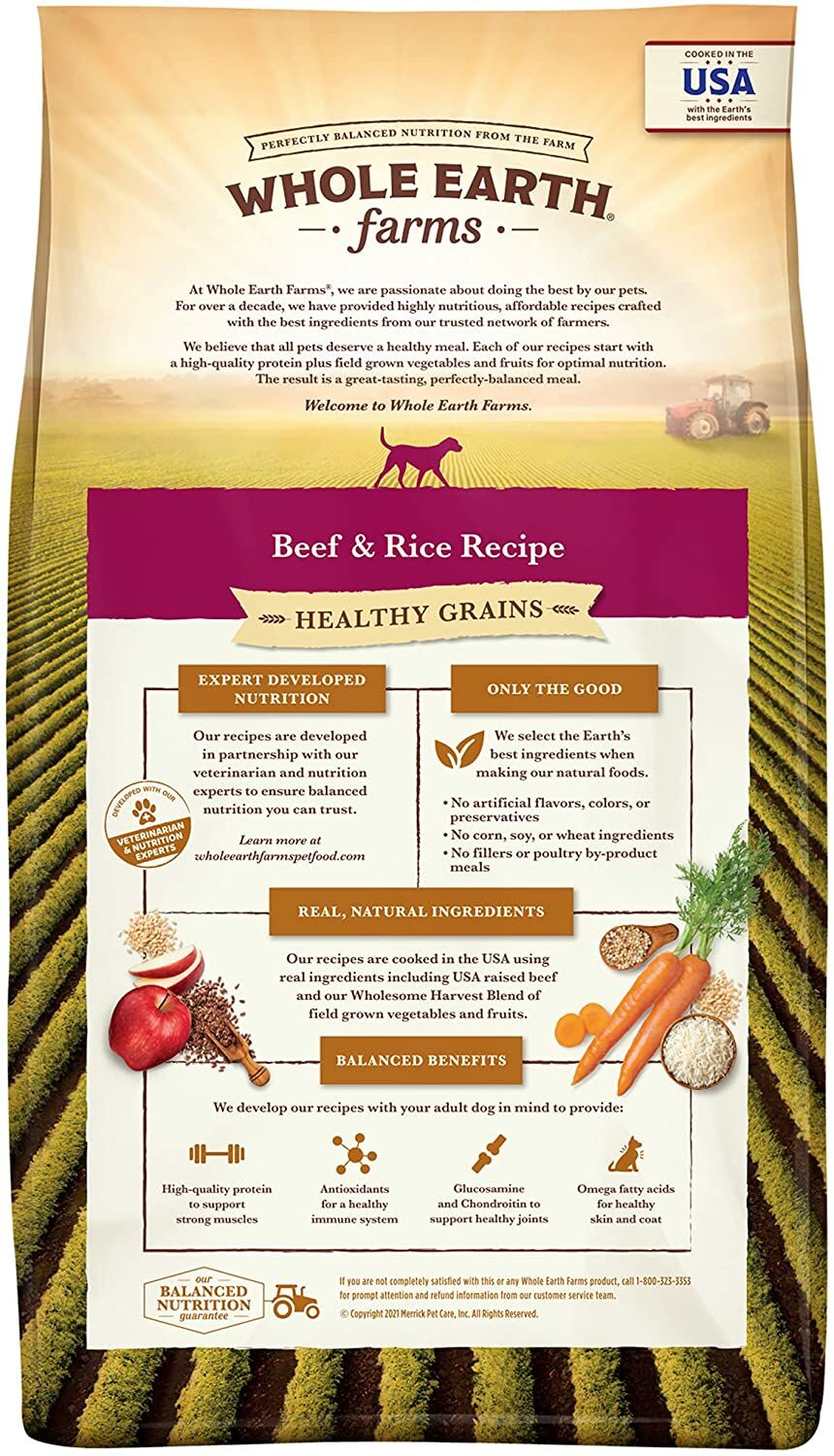 Whole earth shop farms adult recipe