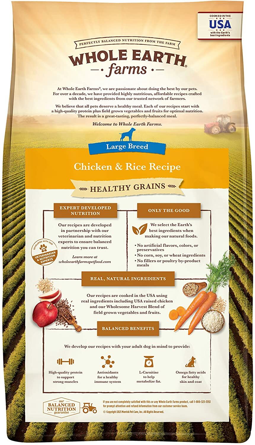 Whole earth 2024 farms ingredients