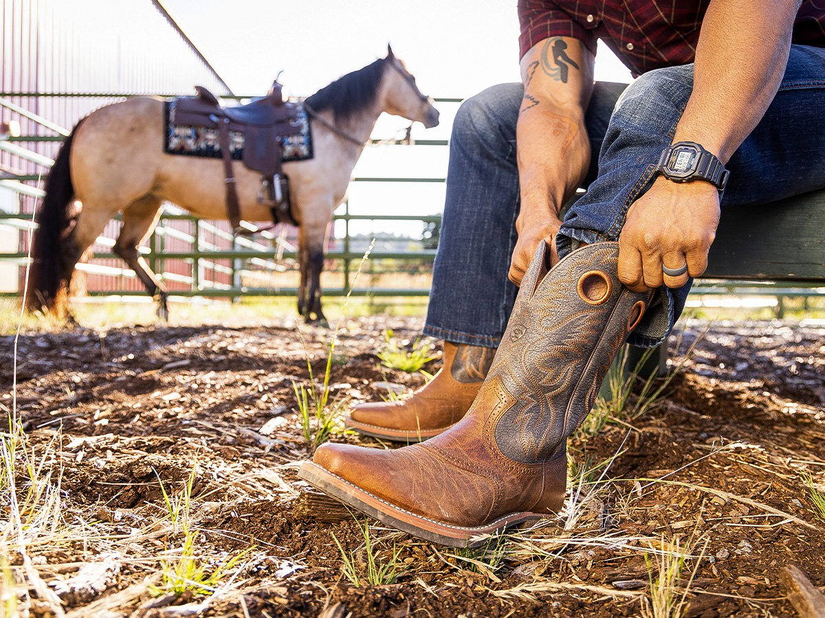 Should you wear the cowboy boot?